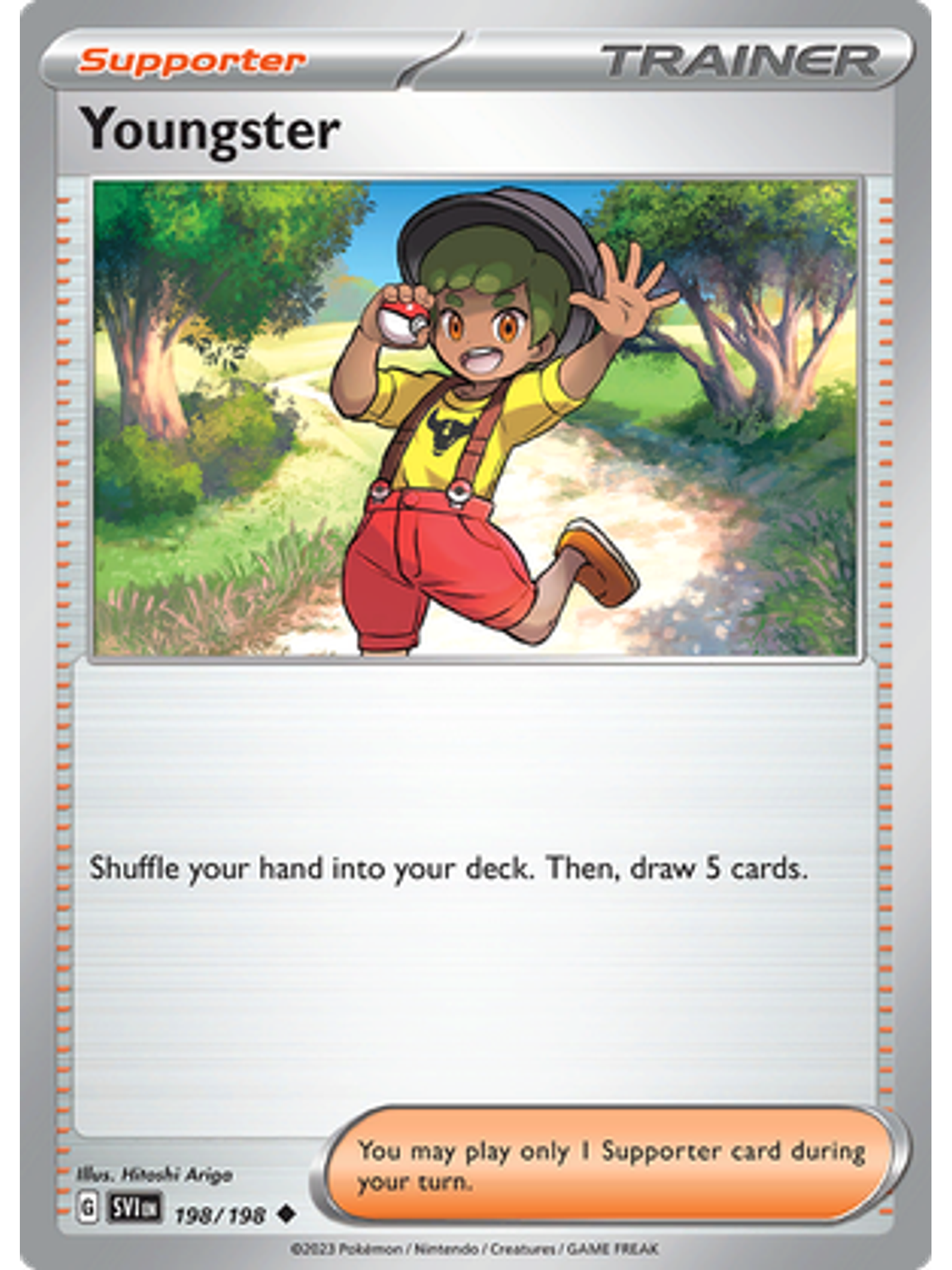 Youngster - 198/198 - Uncommon 1