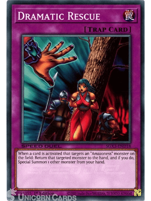 Dramatic Rescue - SGX3-END18 - Common 1st Edition