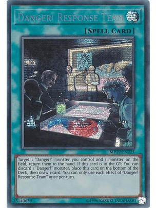 Danger! Response Team - MP19-EN221 - Prismatic Secret Rare Unlimited