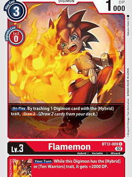 BT12-009 C Flamemon 