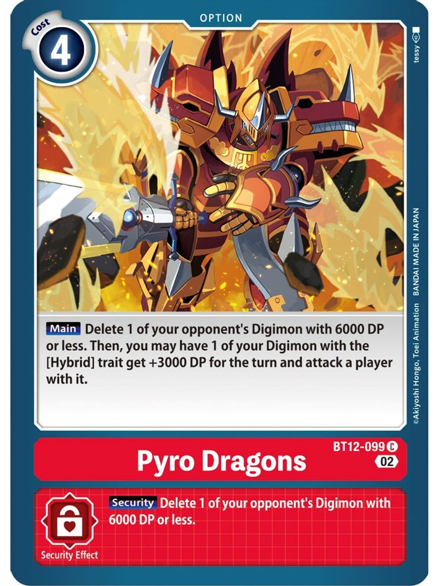 BT12-099 C Pyro Dragons  1