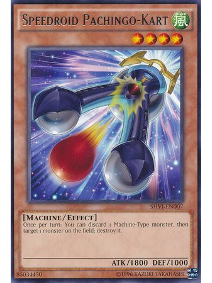 Speedroid Pachingo-Kart - SHVI-EN007 - Rare Unlimited 1