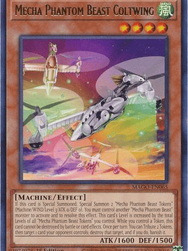 Mecha Phantom Beast Coltwing - MAGO-EN065 - Rare 1st Edition