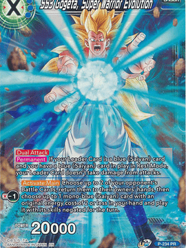 SS3 Gogeta, Super Warrior Evolution (Alternate Art) - P-234 - Promo