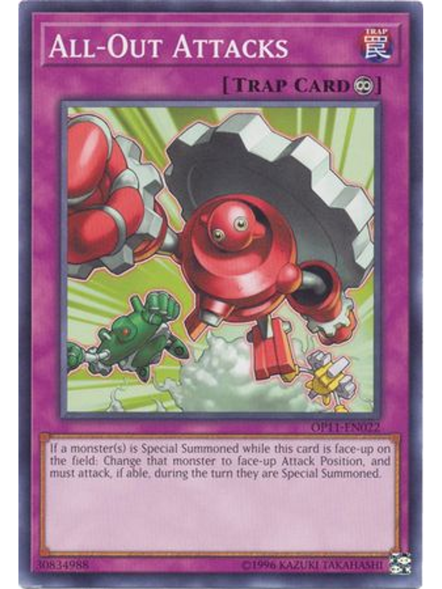 All-Out Attacks - OP11-EN022 - Common 1