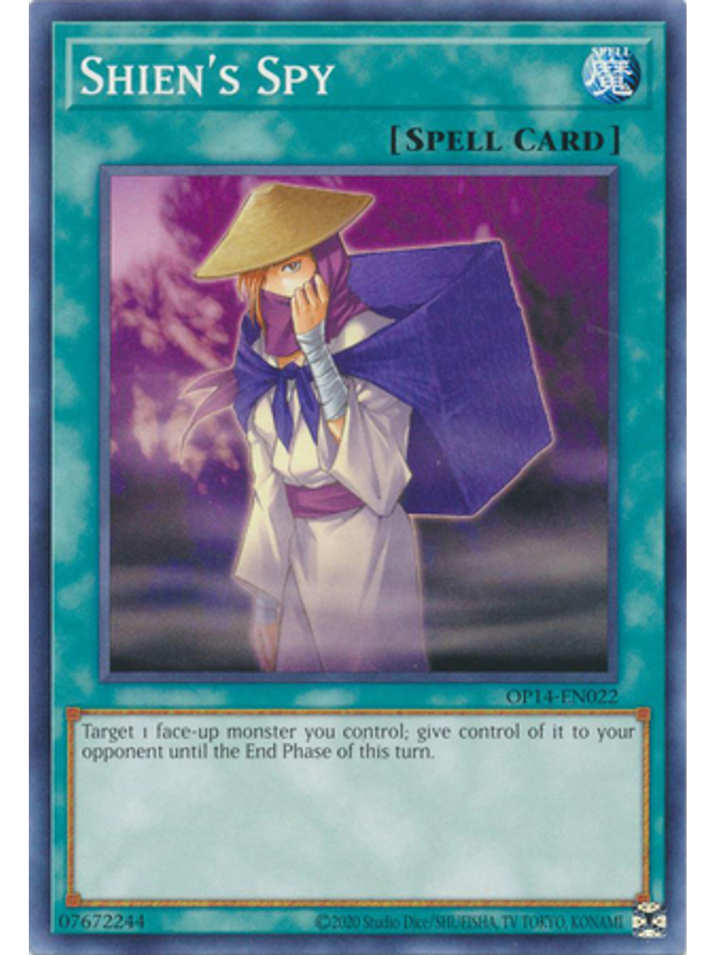 Shien's Spy - OP14-EN022 - Common 1
