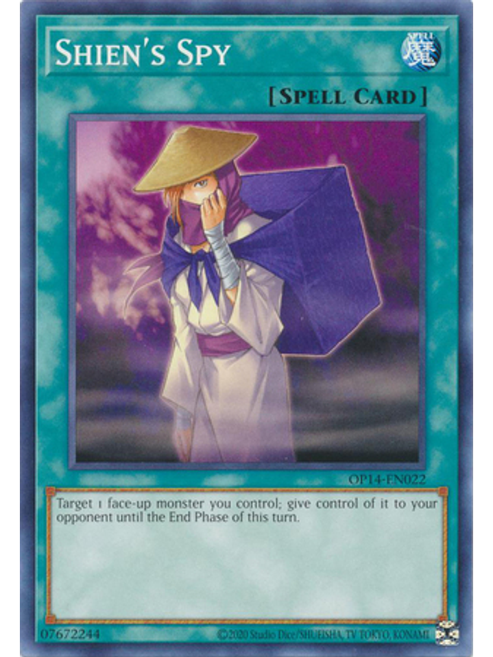 Shien's Spy - OP14-EN022 - Common 1
