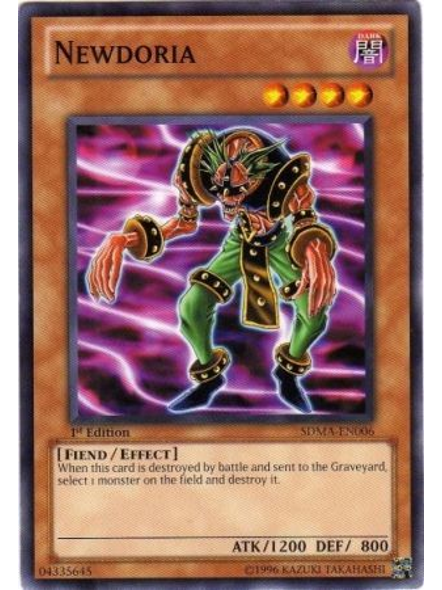 Newdoria - SDMA-EN006 - Common 1st Edition 1