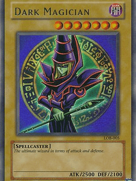 Dark Magician - LOB-EN005 - Ultra Rare Unlimited (25th Anniversary Edition)