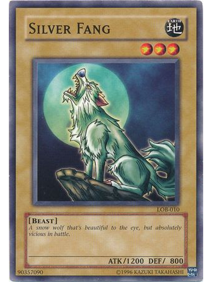 Silver Fang - LOB-EN010 - Common Unlimited (25th Anniversary Edition) 1