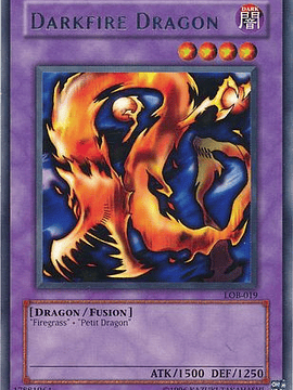 Darkfire Dragon - LOB-EN019 - Rare Unlimited (25th Anniversary Edition)