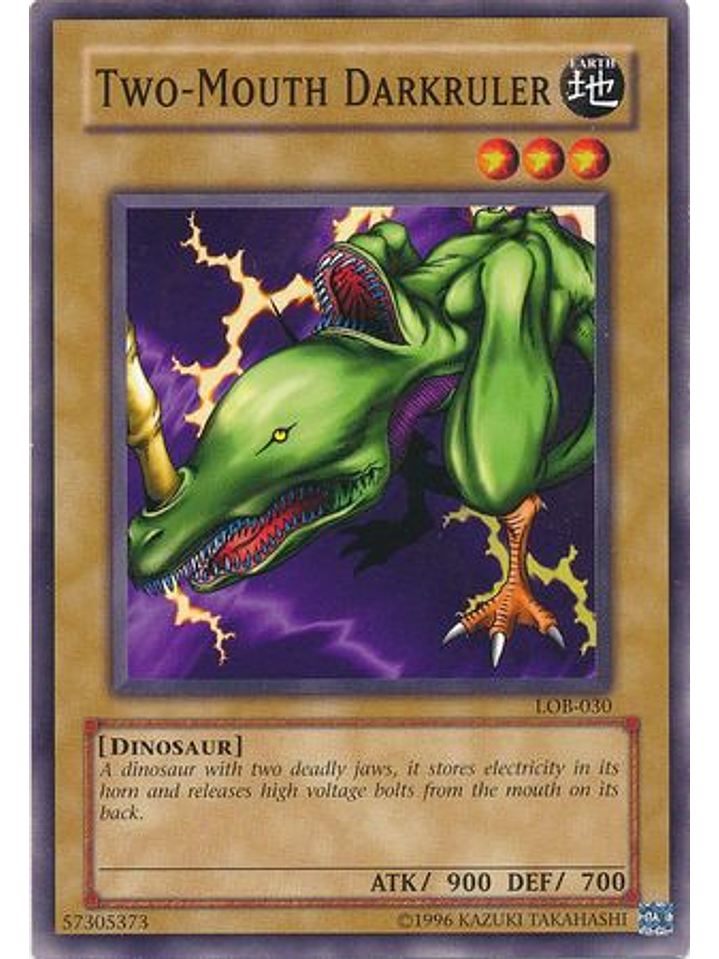 Two-Mouth Darkruler - LOB-EN030 - Common Unlimited (25th Anniversary Edition) 1