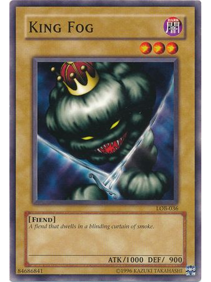 King Fog - LOB-EN036 - Common Unlimited (25th Anniversary Edition) 1