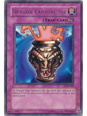 Dragon Capture Jar - LOB-EN045 - Rare Unlimited (25th Anniversary Edition)