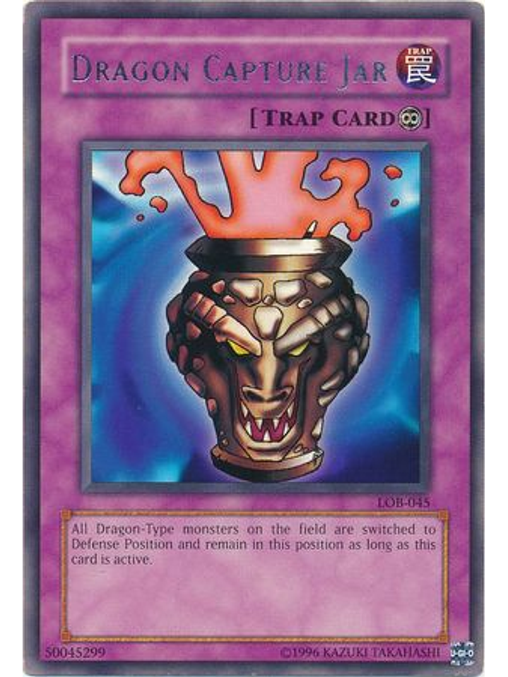 Dragon Capture Jar - LOB-EN045 - Rare Unlimited (25th Anniversary Edition) 1