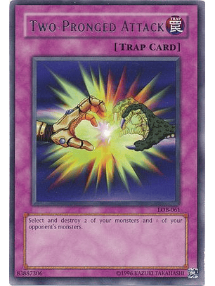 Two-Pronged Attack - LOB-EN061 - Rare Unlimited (25th Anniversary Edition)