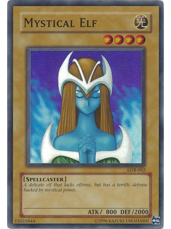 Mystical Elf - LOB-EN062 - Super Rare Unlimited (25th Anniversary Edition) 1