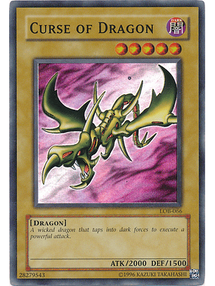 Curse of Dragon - LOB-EN066 - Super Rare Unlimited (25th Anniversary Edition)