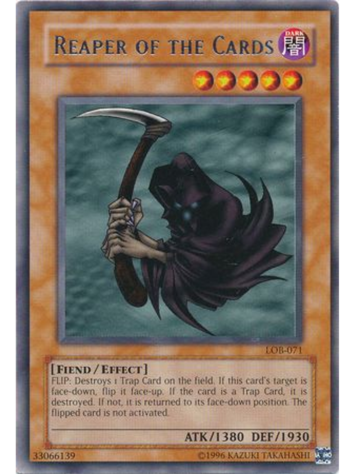 Reaper of the Cards - LOB-EN071 - Rare Unlimited (25th Anniversary Edition) 1