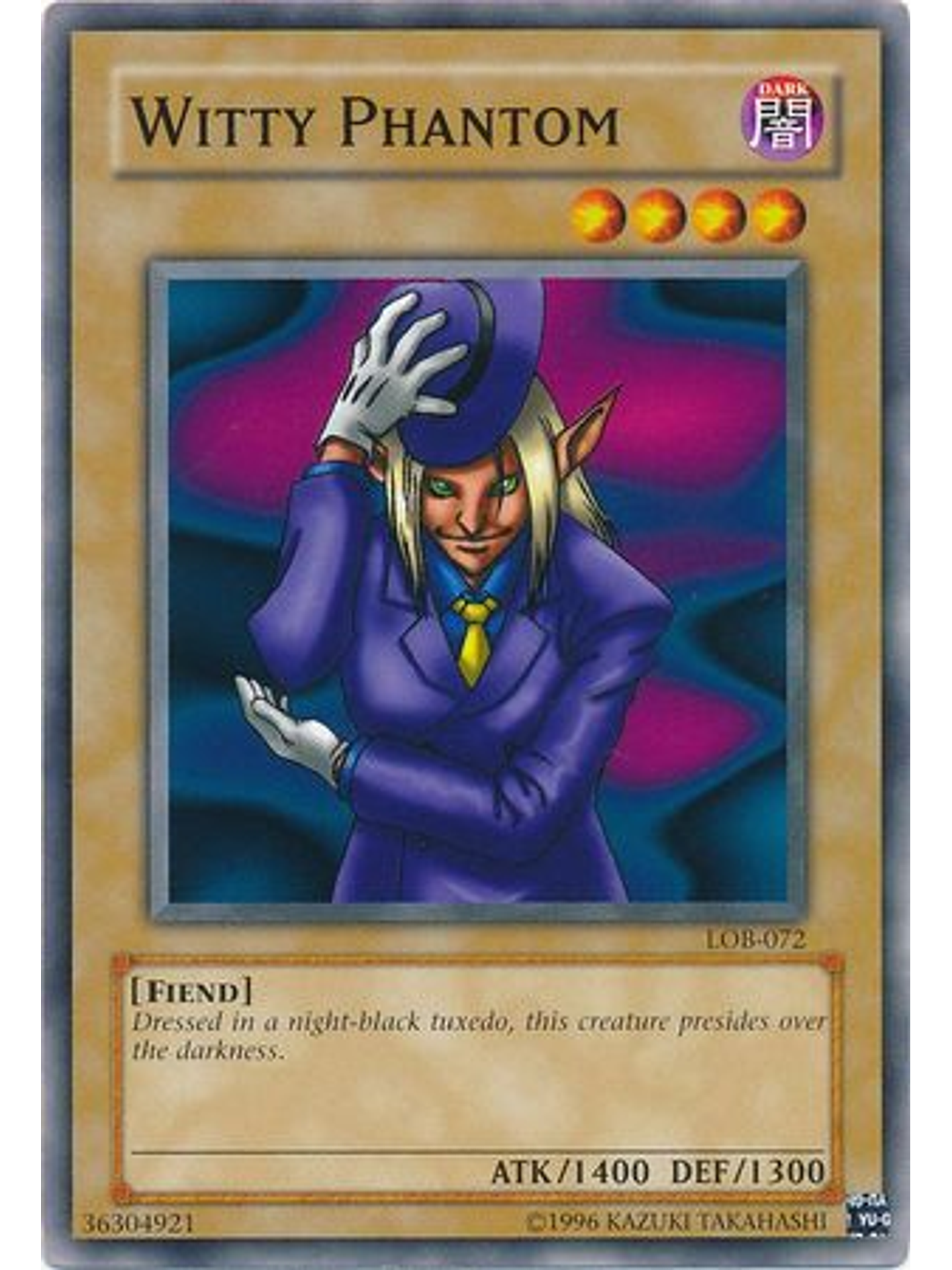 Witty Phantom - LOB-EN072 - Common Unlimited (25th Anniversary Edition) 1