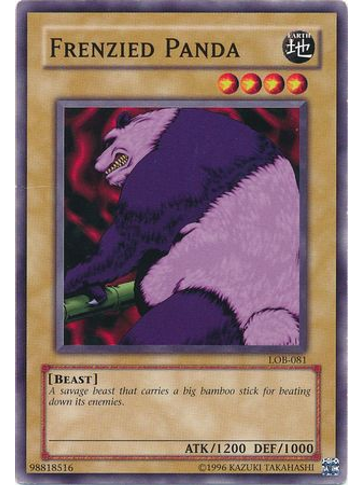 Frenzied Panda - LOB-EN081 - Common Unlimited (25th Anniversary Edition) 1