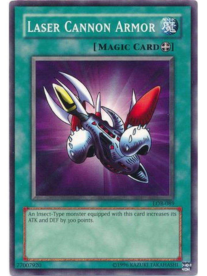 Laser Cannon Armor - LOB-EN089 - Common Unlimited (25th Anniversary Edition) 1