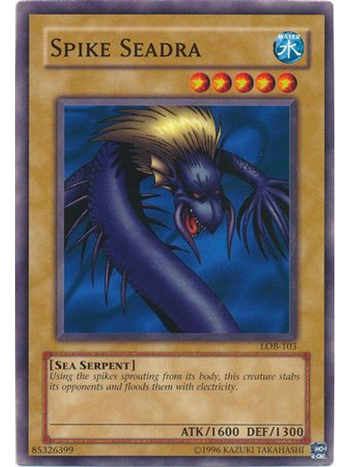 Spike Seadra - LOB-EN103 - Common Unlimited (25th Anniversary Edition) 1