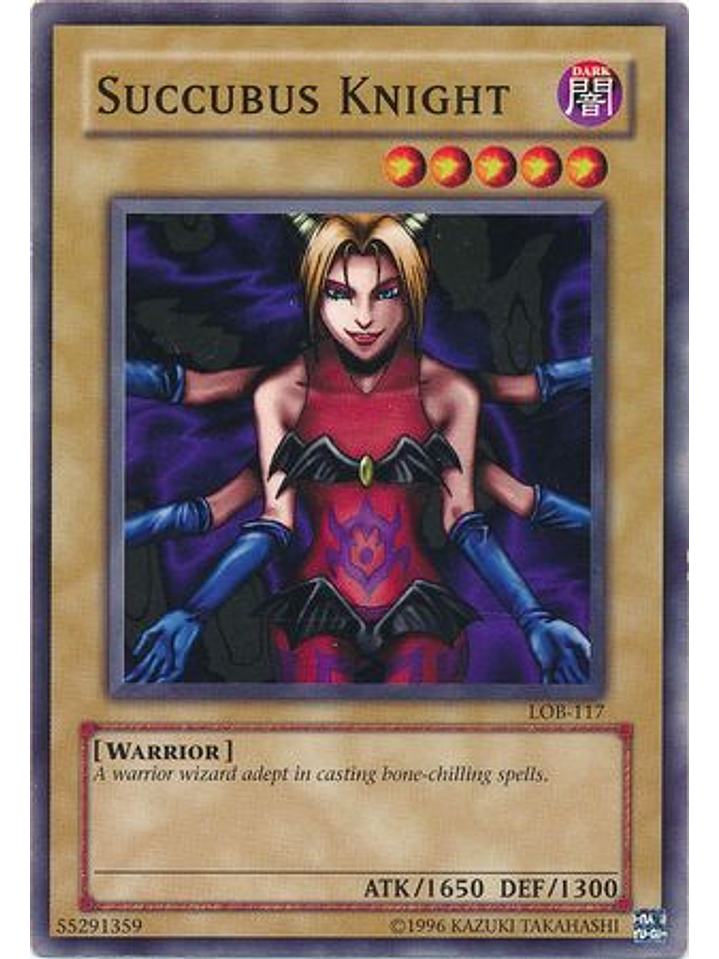 Succubus Knight - LOB-EN117 - Common Unlimited (25th Anniversary Edition) 1