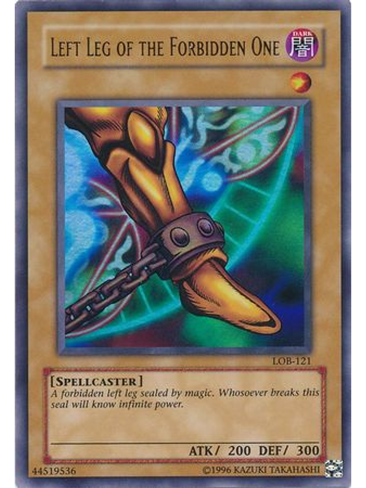 Left Leg of the Forbidden One - LOB-EN121 - Ultra Rare Unlimited (25th Anniversary Edition) 1