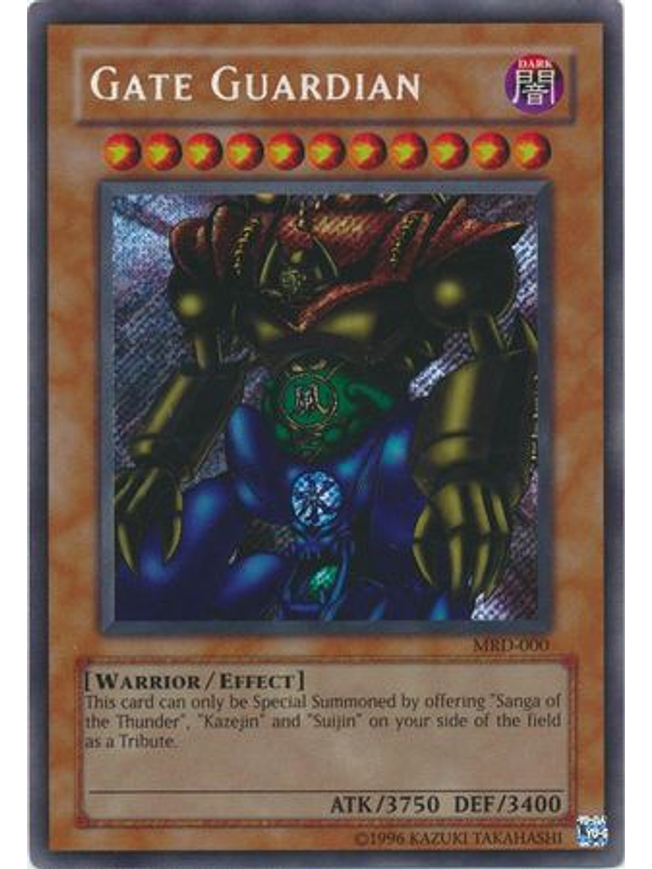 Gate Guardian - MRD-EN000 - Secret Rare Unlimited (25th Anniversary Edition) 1