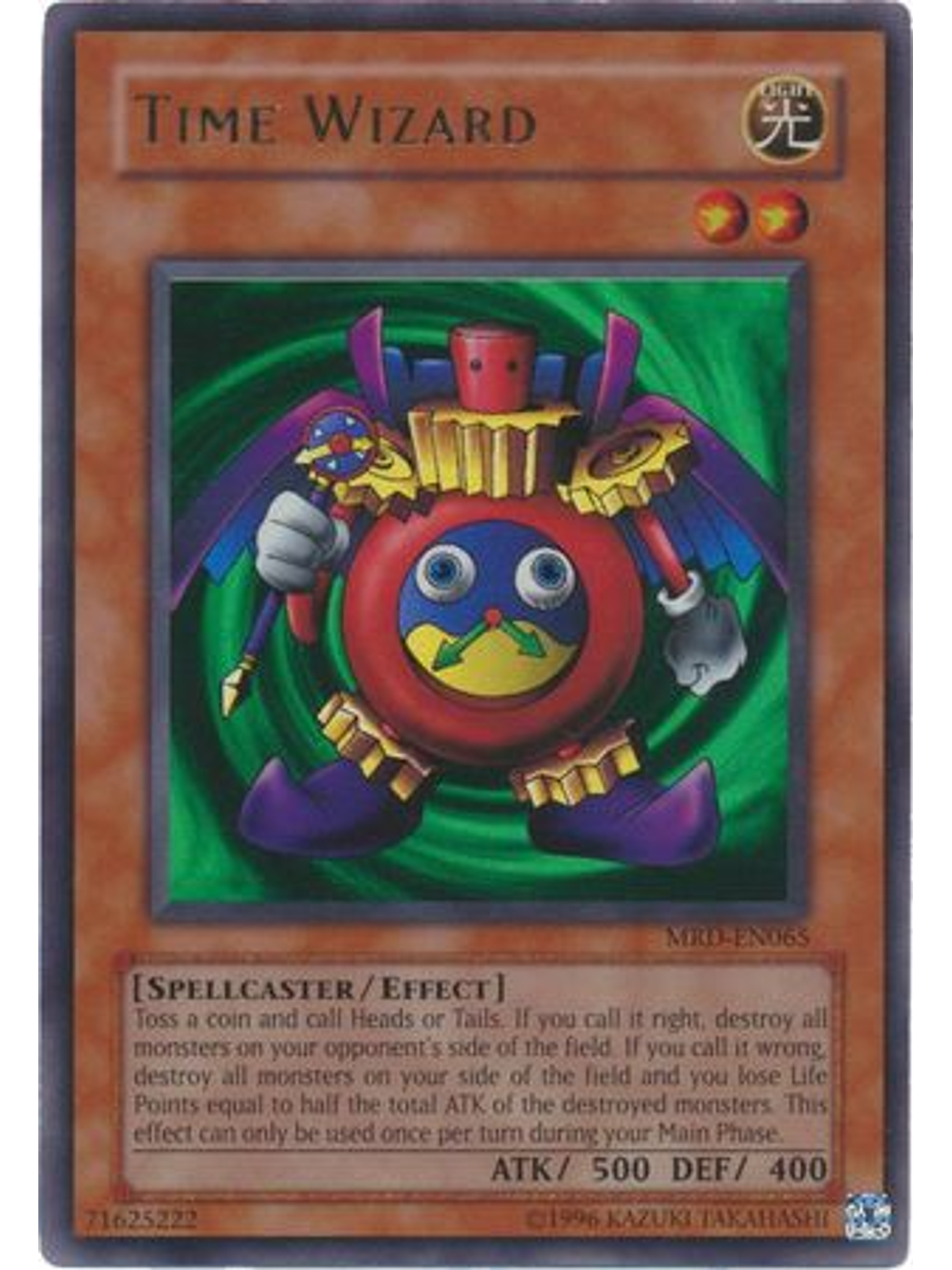 Time Wizard - MRD-EN065 - Ultra Rare Unlimited (25th Anniversary Edition) 1