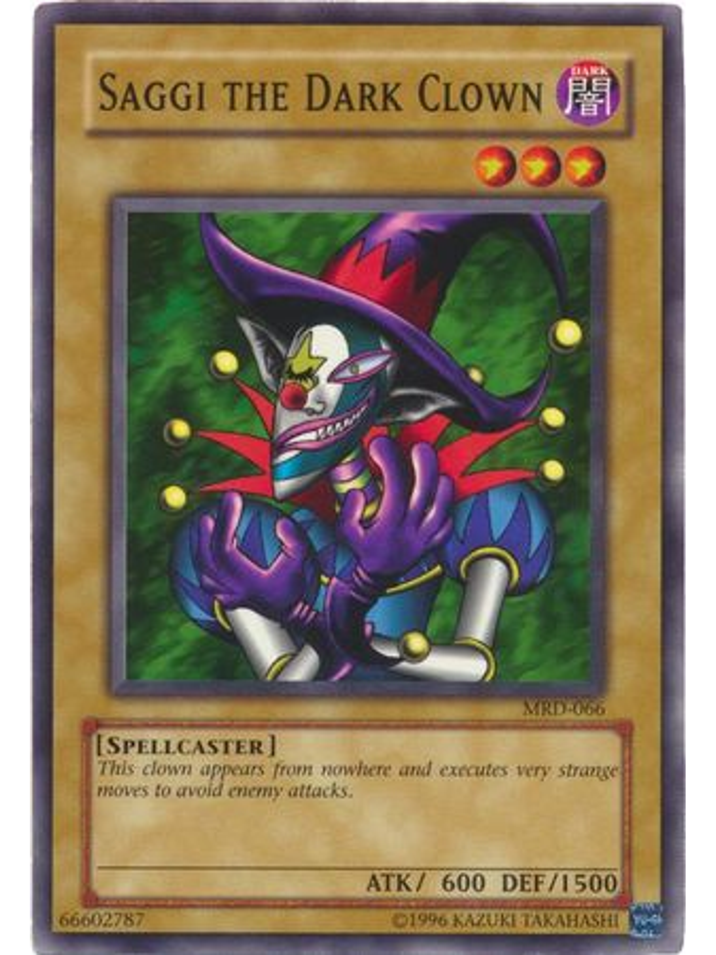 Saggi the Dark Clown - MRD-EN066 - Common Unlimited (25th Anniversary Edition) 1