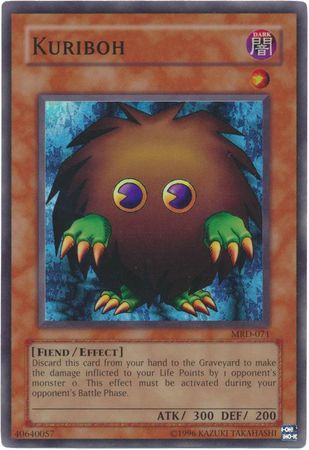 Kuriboh - MRD-EN071 - Super Rare Unlimited (25th Anniversary Edition)