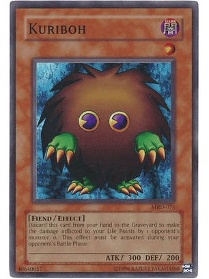 Kuriboh - MRD-EN071 - Super Rare Unlimited (25th Anniversary Edition)