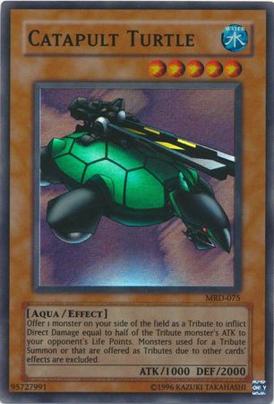 Catapult Turtle - MRD-EN075 - Super Rare Unlimited (25th Anniversary Edition)