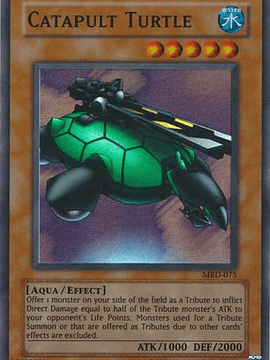 Catapult Turtle - MRD-EN075 - Super Rare Unlimited (25th Anniversary Edition)