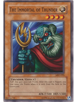The Immortal of Thunder - MRD-EN099 - Common Unlimited (25th Anniversary Edition)