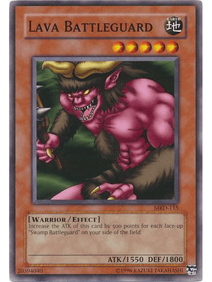 Lava Battleguard - MRD-EN115 - Common Unlimited (25th Anniversary Edition)