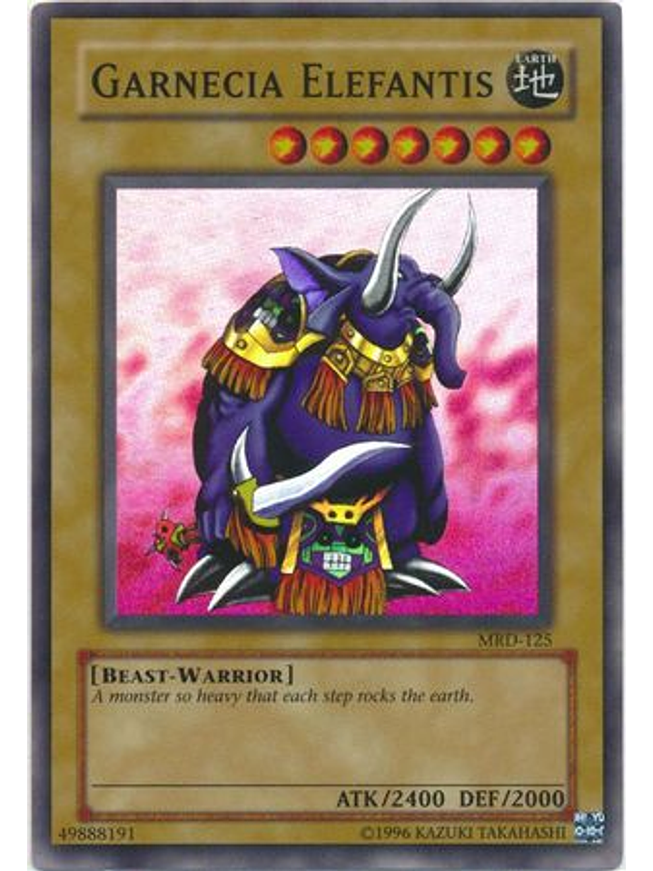 Garnecia Elefantis - MRD-EN125 - Super Rare Unlimited (25th Anniversary Edition) 1