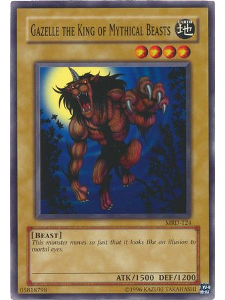 Gazelle the King of Mythical Beasts - MRD-EN124 - Common Unlimited (25th Anniversary Edition) 1