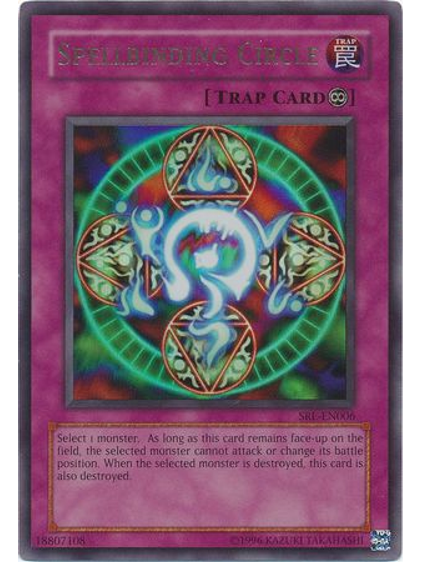 Spellbinding Circle - SRL-EN006 - Ultra Rare Unlimited (25th Anniversary Edition) 1