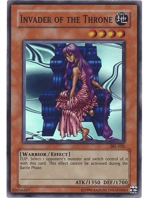 Invader of the Throne - SRL-EN026 - Super Rare Unlimited (25th Anniversary Edition)