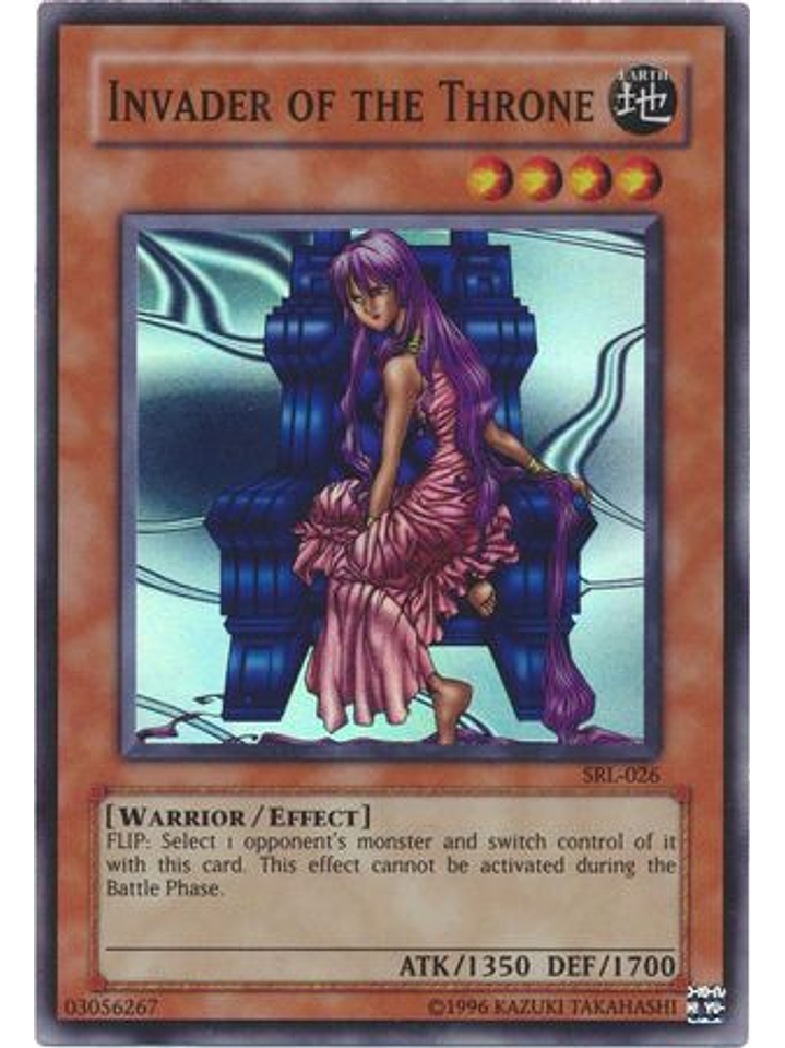 Invader of the Throne - SRL-EN026 - Super Rare Unlimited (25th Anniversary Edition) 1