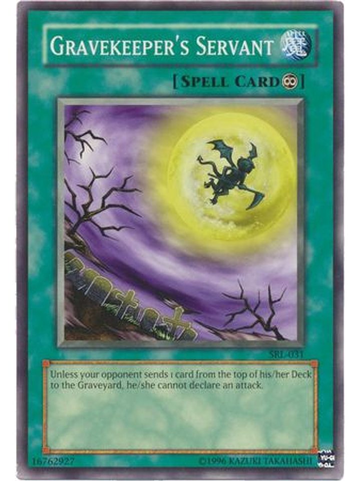 Gravekeeper's Servant - SRL-EN031 - Common Unlimited (25th Anniversary Edition) 1