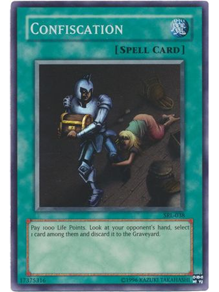 Confiscation - SRL-EN038 - Super Rare Unlimited (25th Anniversary Edition) 1