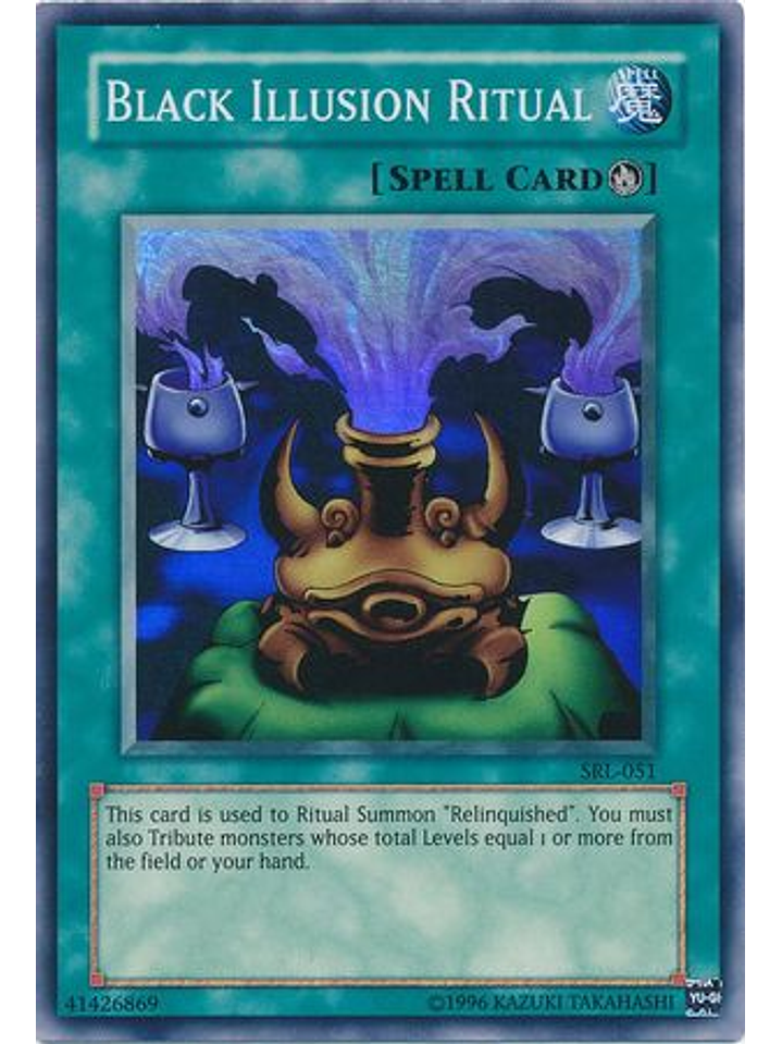 Black Illusion Ritual - SRL-EN051 - Super Rare Unlimited (25th Anniversary Edition) 1
