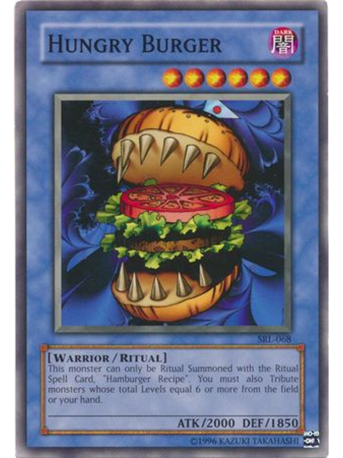 Hungry Burger - SRL-EN068 - Common Unlimited (25th Anniversary Edition) 1