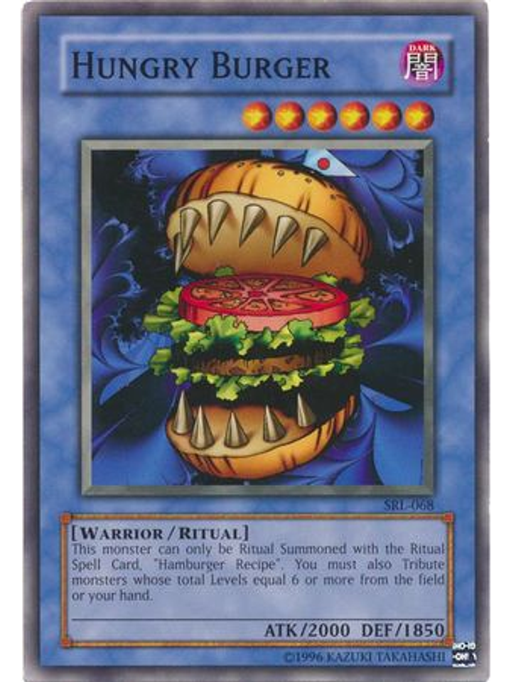 Hungry Burger - SRL-EN068 - Common Unlimited (25th Anniversary Edition) 1