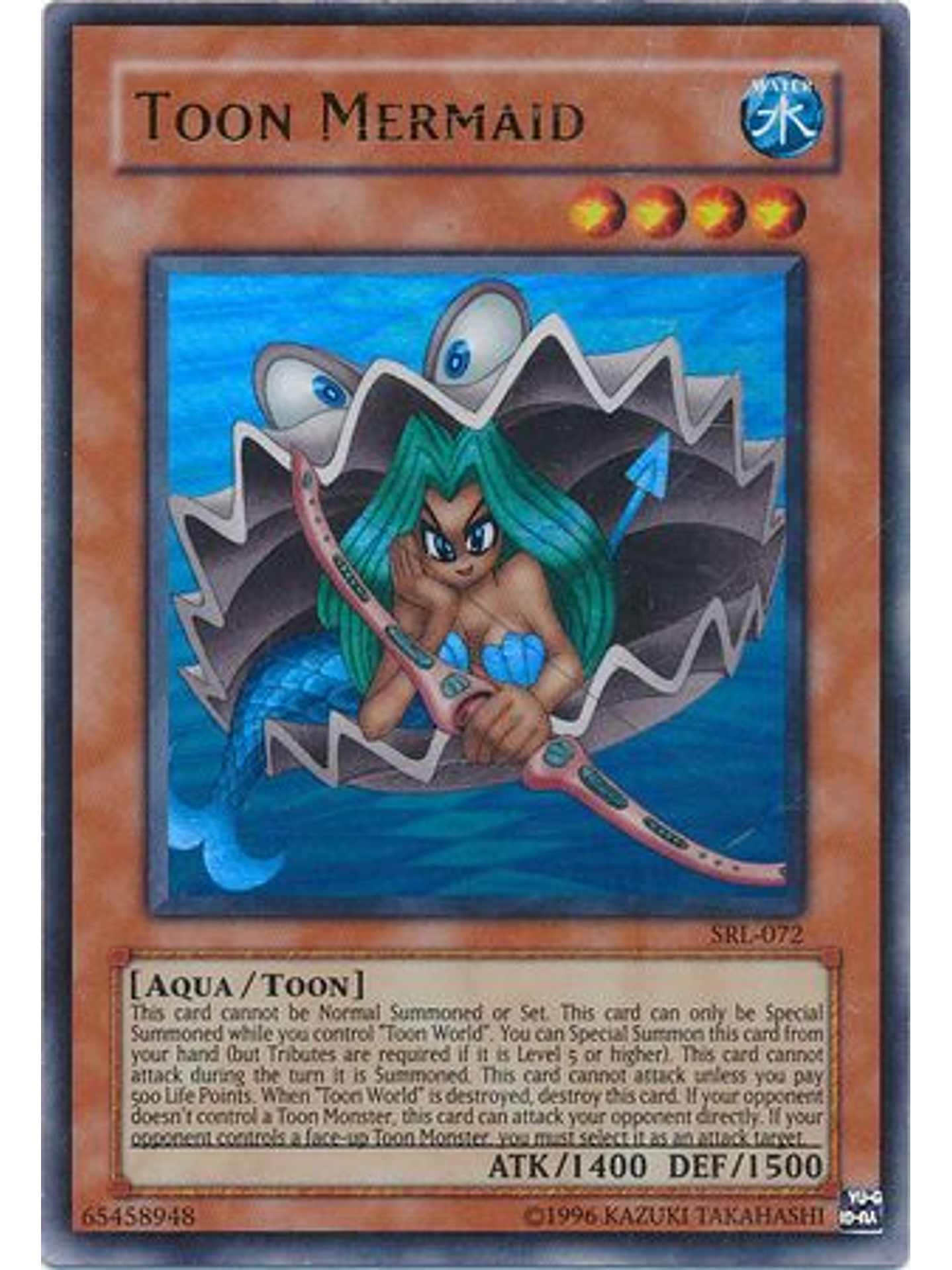 Toon Mermaid - SRL-EN072 - Ultra Rare Unlimited (25th Anniversary Edition) 1