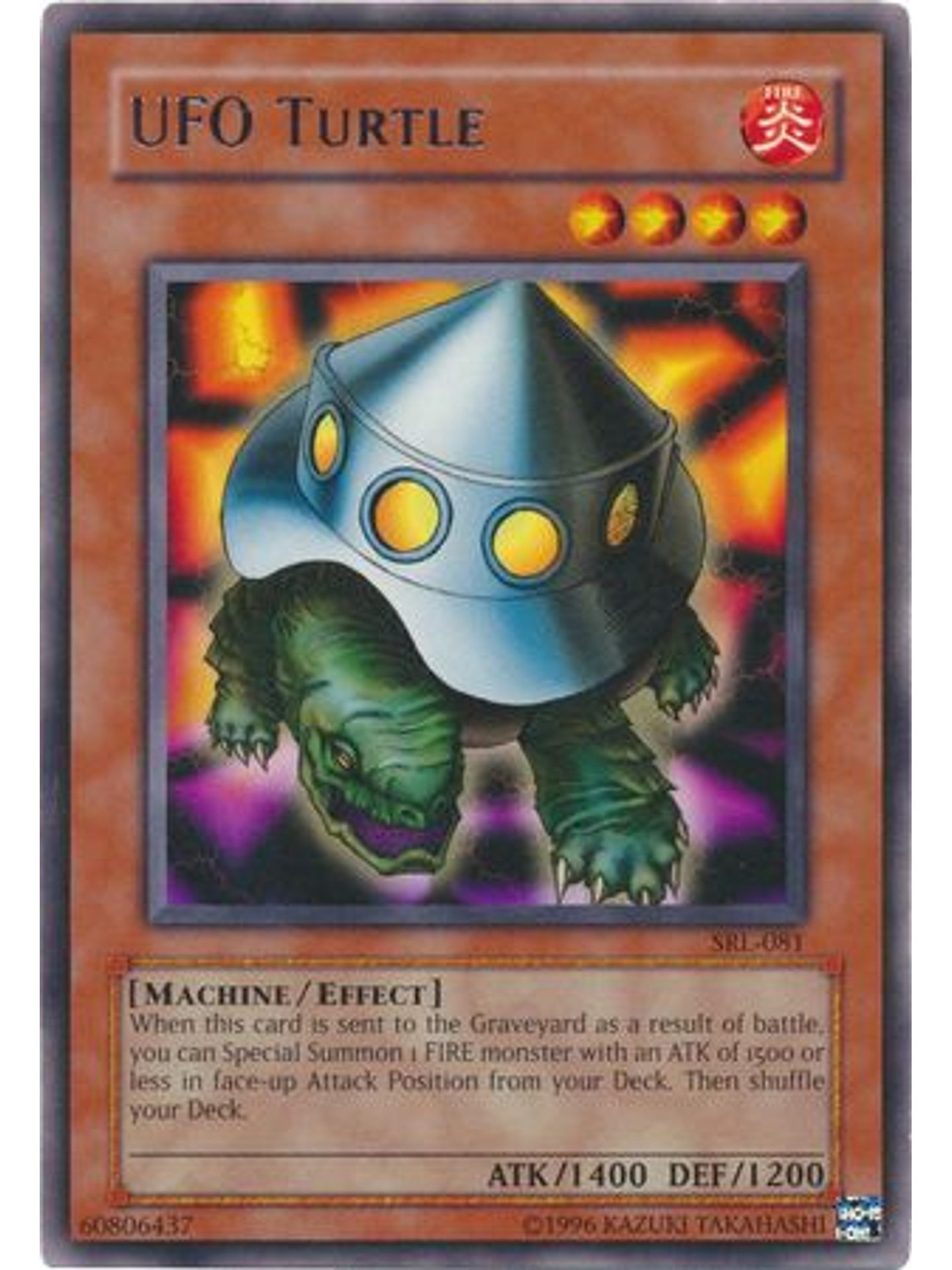 UFO Turtle - SRL-EN081 - Rare Unlimited (25th Anniversary Edition) 1